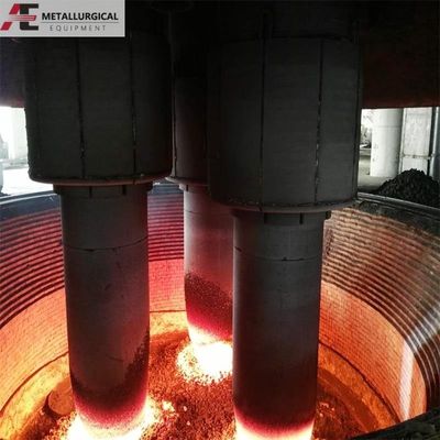Cửa lò cung chìm điện 170kW Máy nóng chảy kim loại silicon 100T