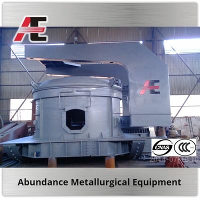 lò điện cung EAF để nóng chảy thép trong nhà máy sản xuất