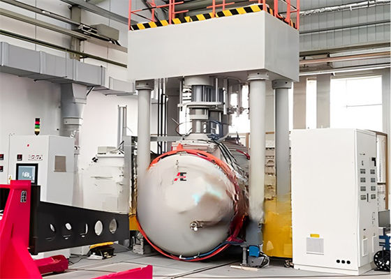 2000C Max. Nhiệt độ chân không lò nén nóng lò xử lý nhiệt chân không