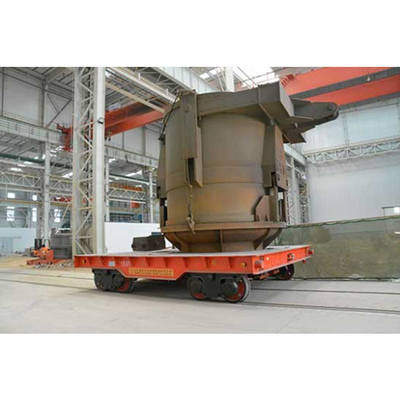 50 Ton Ladle Refining Furnace with Automatic Control Argon Blowing System and Frequency Control Ladle Car for Steel Making Manufacture
